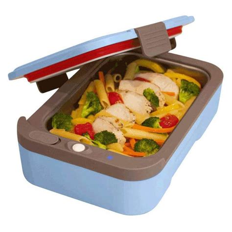 hot bento thermo electric self-heating insulated lunch box|Hot Bento Portable Self.